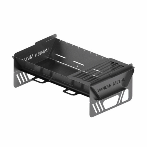 منقل تاشو ونش متال مدل سفری با گریل کوتاه N2