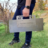 منقل تاشو ونش متال مدل سفری با گریل کوتاه N2