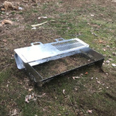 منقل تاشو ونش متال مدل سفری با گریل بلند N6