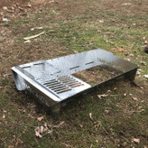 منقل تاشو ونش متال مدل سفری با گریل کوتاه N7