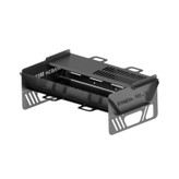 منقل تاشو ونش متال مدل سفری پایه دار با گریل بلند N8