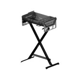 منقل تاشو ونش متال مدل سفری پایه دار با گریل کوتاه N9