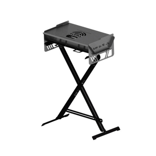 منقل تاشو ونش متال مدل سفری پایه دار با گریل بلند N10