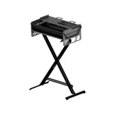 منقل تاشو ونش متال مدل سفری پایه دار با گریل بلند N10