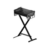 منقل تاشو ونش متال مدل سفری پایه دار با گریل کوتاه N11