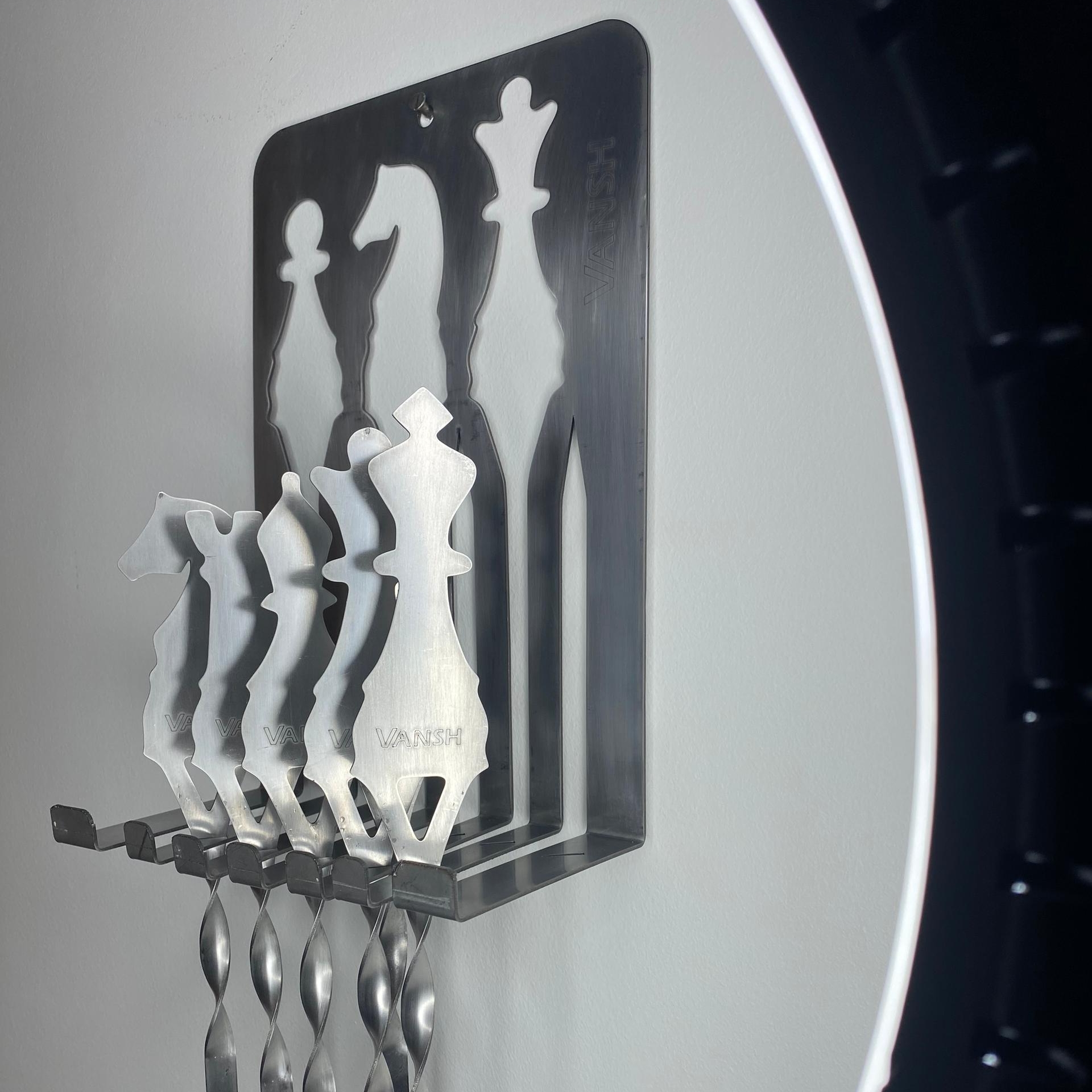 سیخ و استند وَنش مدل شطرنج ست 6 تایی